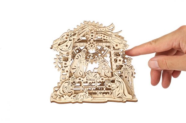 ugears mechanical model nativity scene  max