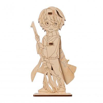 Model de colorat Harry Potter